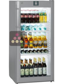 Freestanding fridge with glass door - 250L
 LIEBHERR