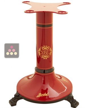 Red pedestal for volano slicer BERKEL