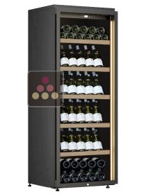 Freestanding single temperature wine cabinet for storage or service - Sliding shelves CALICE