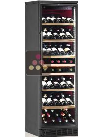 Dual temperature built in wine cabinet for storage and service CALICE