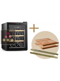 2 sliding shelves + Wine cooling cabinet CLIMADIFF