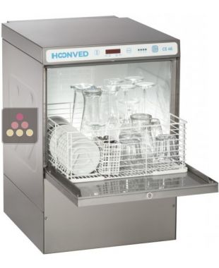 Glass and dishwasher with water softener - 400*400mm basket  HOONVED