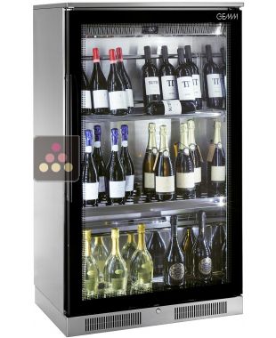 Single or multi-temperature wine service cabinet  - Vertical and inclined bottles BRERA