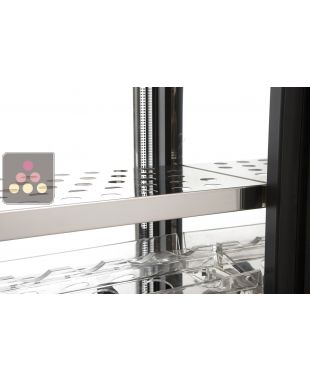 Stainless steel shelf for meat, cheese and cold cuts refrigerated display cabinet Depth 50cm BRERA