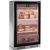 Refrigerated display cabinet for cheese storage