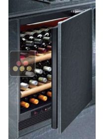 Single temperature built in wine cabinet for ageing or service - Panelable door CALICE