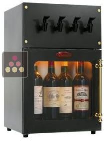 4 bottle ''By The Glass' wine dispenser & storage system La SOMMELIERE