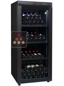 Single temperature wine ageing or service cabinet - Full height side LED light CLIMADIFF