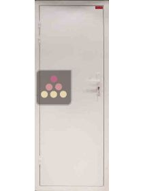 Insulating large door for natural wine cellar, left hinged - 700 mm door passage WINEMASTER