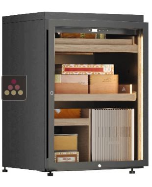 Cigar Humidor with temperature and hygrometry management CALICE