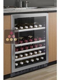 Built-in single temperature wine cabinet for storage or service DOMETIC