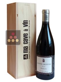 Bottle of Côte Rôtie 2020 - Madinière - Yves Cuilleron - Wooden box Sélection Vin