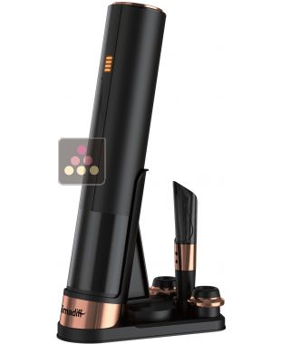 Rechargeable and smart electric corkscrew 4 in 1 CLIMADIFF