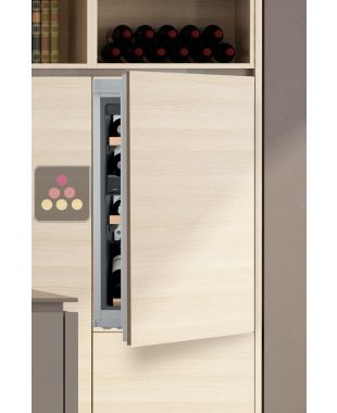 Multi-purpose built in wine cabinet for the storage and service of wine
 LIEBHERR