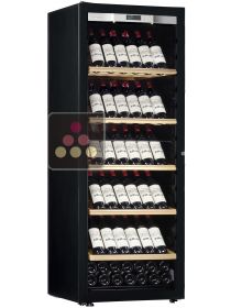 Single temperature wine ageing or service cabinet - Full Glass door - Left hinged TRANSTHERM