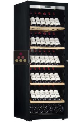 Single temperature wine ageing or service cabinet - Full Glass door - Left hinged