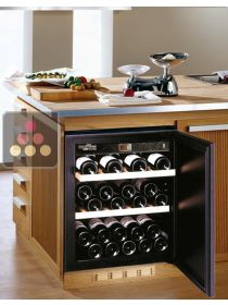 Single temperature built in wine cabinet for ageing or service TRANSTHERM