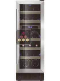 Dual temperature wine cabinet for service and/or storage LE CHAI