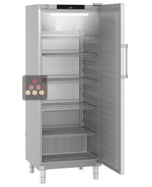 Forced-air commercial refrigerator - GN 2/1 - ABS interior - Stainless steel exterior - 479L LIEBHERR PRO