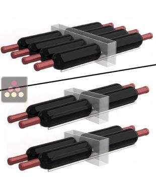 Set of 8 bars of 8 horizontal bottles - Compatible with Calice Design unit CALICE DESIGN