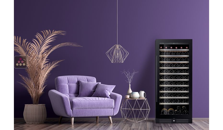 Single temperature wine cabinet for service or storage