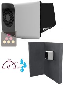 Air conditioner for wine cellar with humidifier and heating system for room of up to 48m3 - through wall FRIAX