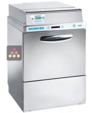 Double-wall glass and dishwasher with Break Tank system and osmosis unit - 400x400mm basket HOONVED