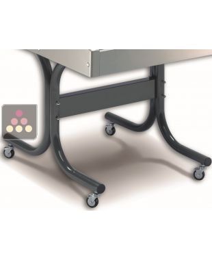 Base on castors with brakes TECNOX