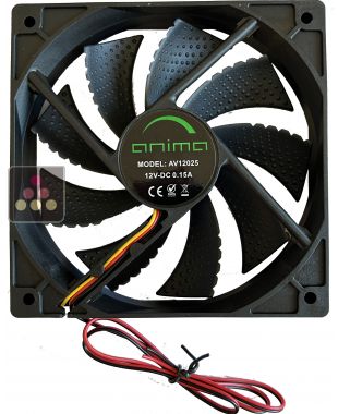 Quiet 14 decibel inside fan CALICE DESIGN