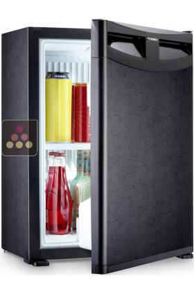 Silent minibar with solid door - can be fitted - 25L - Hinges on the right hand side
