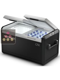 Portable compressor cool box and freezer double zone - 82L DOMETIC