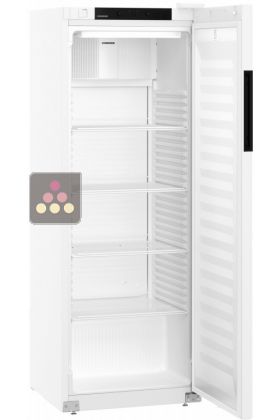 White forced-air refrigerated cabinet - ABS interior - 250L
