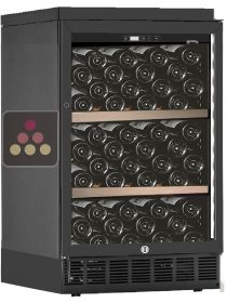 Built-in single temperature wine cabinet for wine storage or service CALICE