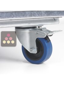 Wheels set for cooling container DOMETIC