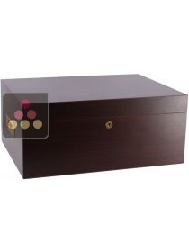 Walnut veneer humidor Adorini