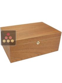 Compact cedar wood humidor - 150 cigars Adorini
