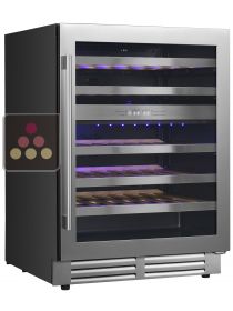 Dual temperature wine service or conservation cabinet  LE CHAI