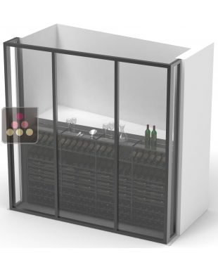 Modular Storage for 93 bottles ARCHITECTURE INTERIEURE DU VIN