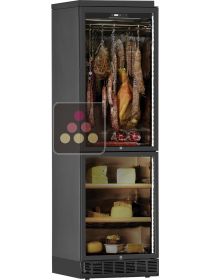Built-in combination of cheese and cured meat cabinets CALICE