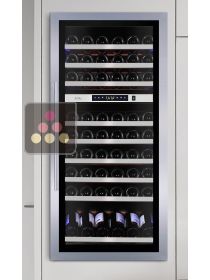 Dual temperature built in wine cabinet for service self-ventilated LE CHAI