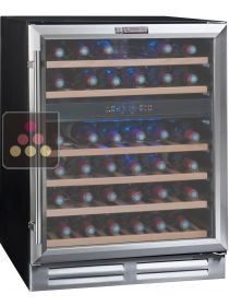 Dual temperature built in wine service cabinet La SOMMELIERE