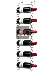 Wall rack for 6 bottles CHAIN MY WINE