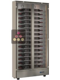 Wine cabinet shallow module - 60 bottles - easy access CALICE DESIGN