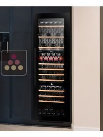 Triple temperature built in wine service cabinet AVINTAGE