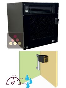 Monobloc air conditioner for wine cellar up to 30m³ - Can be ducted and built-in - Cooling, heating and humidification - Installation outside the cellar FRIAX