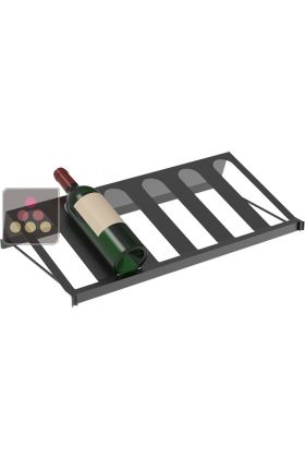Slanted Skin Shelf for modular storage Architecture Intérieure du Vin - Width 60cm