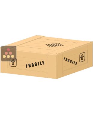 Wood case for plexiglas supports SOBRIO