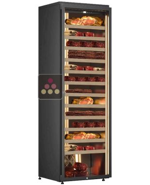 Freestanding single temperature cabinet for cured meat - Sliding shelves CALICE