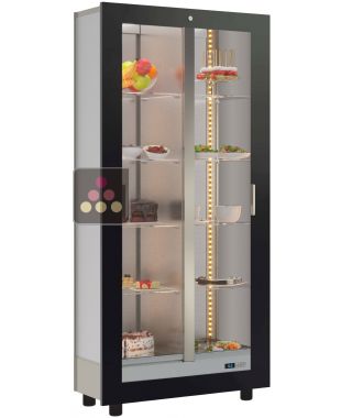 Professional built-in display cabinet for snacks and dessert CALICE DESIGN
