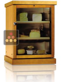 Single temperature cheese cabinet - Freestanding - Wood cladding CALICE
